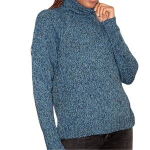 Lulus Blue Turtleneck Sweater
